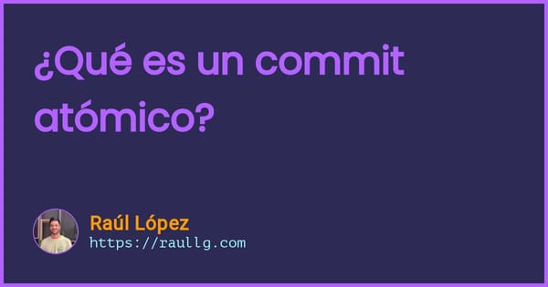 ¿Qué es un commit atómico?